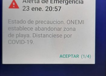 Tras sismo en la Antártica Onemi envía mensajes por error: no hay evacuación de playas