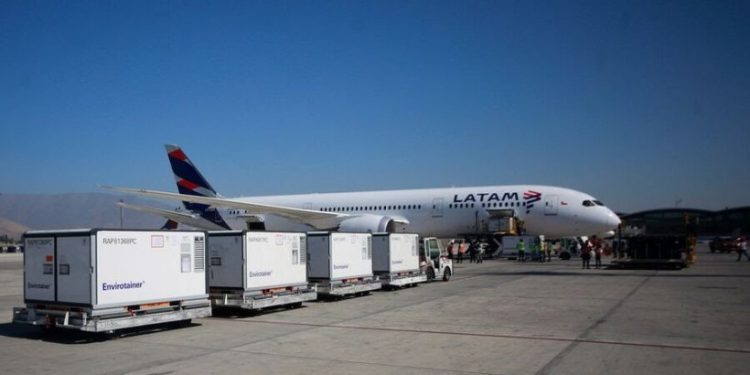 Primer cargamento de vacunas de Sinovac llega a Chile