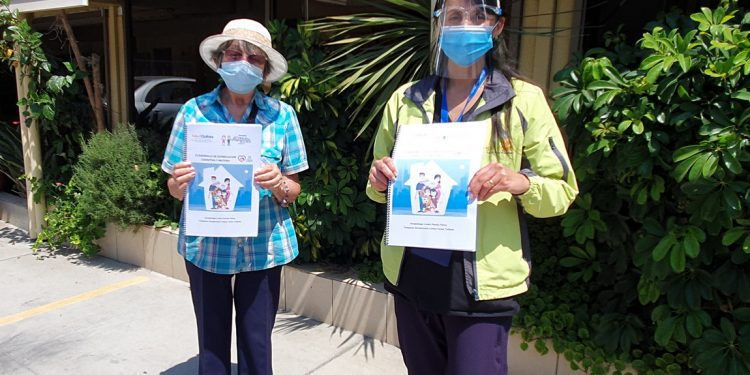 En Quillota adultos mayores reciben guía para la estimulación cognitiva y con ejercicios para realizar en casa