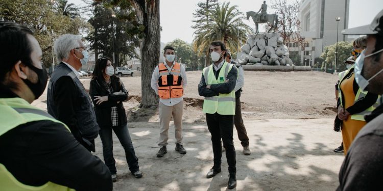 Obras en plaza O’Higgins de Valparaíso concluirían durante los primeros meses de 2021