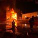 Bodega de parque industrial en Concón es destruida completamente por incendio