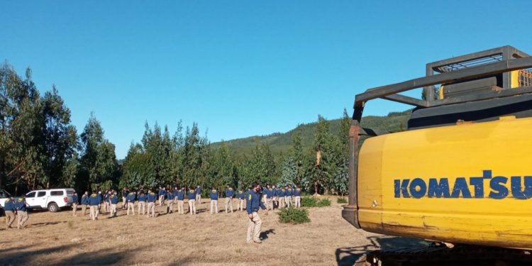 Con maquinaria pesada continúan labores de búsqueda del pequeño Tomás Bravo