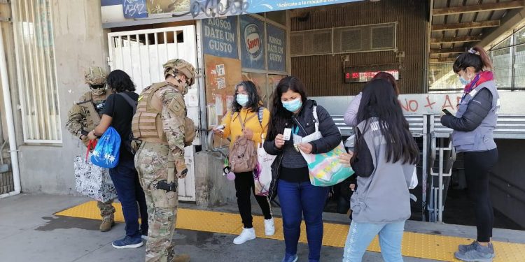 Por cuarentena total estrictas fiscalizaciones se realizan este fin de semana en la provincia de Marga Marga