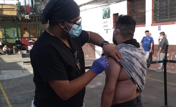 COVID-19: toda la población penal de la cárcel de San Antonio ya fue vacunada