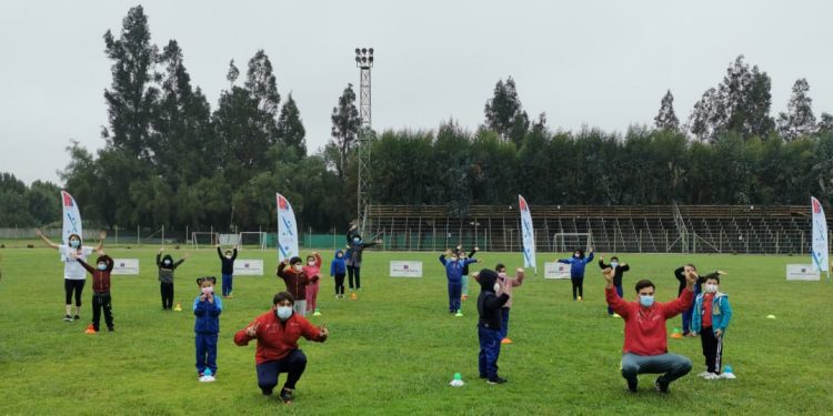 En Panquehue se realizó primer evento presencial del programa Crecer en Movimiento