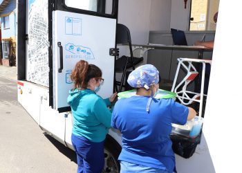 Geromóvil UV apoya proceso de vacunación contra el COVID-19 en Valparaíso