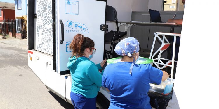 Geromóvil UV apoya proceso de vacunación contra el COVID-19 en Valparaíso