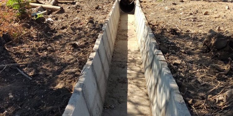 Convenio Indap-GORE desarrolla importantes obras de riego en Petorca