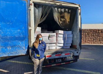 En Los Andes recuperan camión con carnes paraguayas avaluadas en 130 millones de pesos