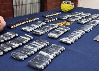 Con más de $570 millones en droga detienen a cuatro sujetos de nacionalidad boliviana en El Melón