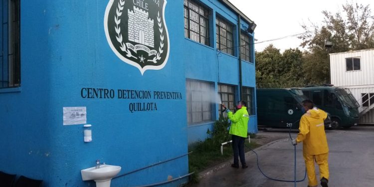 Confirman brote de COVID-19 en cárcel de Quillota: 55 contagiados