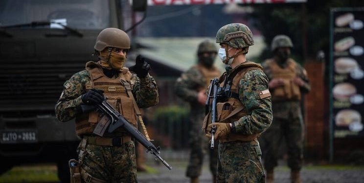 La Araucanía: fuerzas de élite del Ejército dan capacitación a Carabineros y la PDI