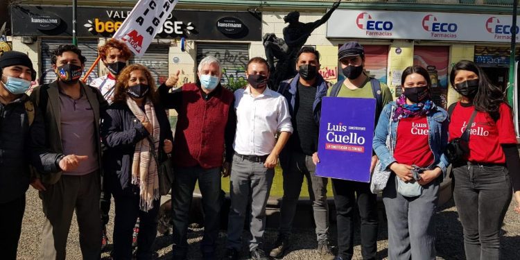 Candidato a constituyente Luis Cuello ratifica compromiso para consagrar el derecho a la información, cultura y nacionalizar el cobre y el litio en la nueva Constitución
