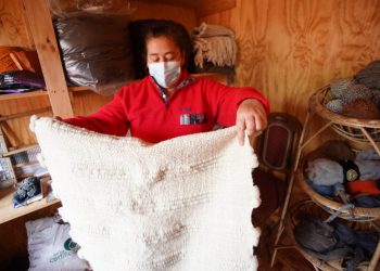 Por Día del Patrimonio Cultural destacan trabajo de tejedoras de Santo Domingo