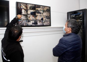 Municipalidad de Quillota remodela su central de monitoreo y cuenta con más de 60 cámaras de televigilancia