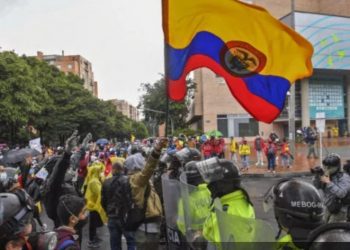Siguen las masivas protestas contra reforma tributaria en Colombia por cuarto día consecutivo