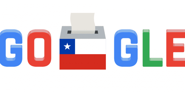 Google dedica doodle a Chile este fin de semana por elecciones