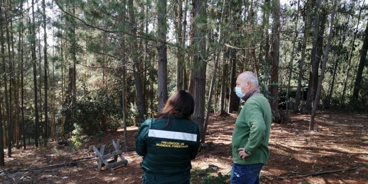 Realizan ciclo de talleres de prevención de incendios forestales en sector El Batro de Casablanca