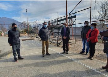 San Felipe: comenzaron los trabajos para la construcción de nuevo gimnasio para la Escuela Bucalemu