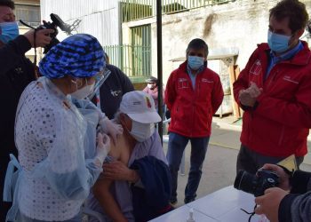 COVID-19: en Valparaíso se inició proceso de vacunación para personas en situación de calle
