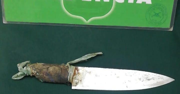 Hombre fue detenido por el delito de lesiones con arma blanca en Los Andes