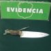 Hombre fue detenido por el delito de lesiones con arma blanca en Los Andes