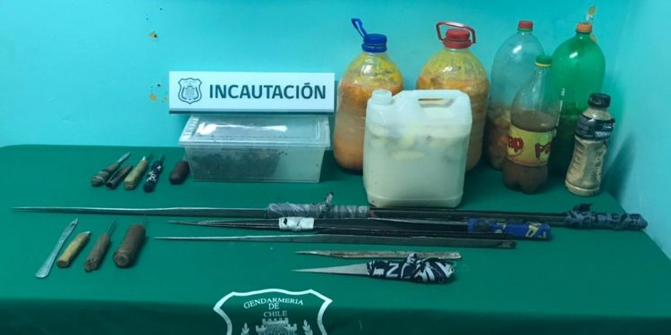 Cárcel de Quillota fue allanada por más de cien gendarmes
