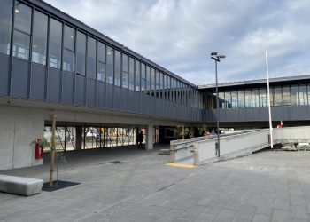 Nuevo edificio del Instituto Bicentenario José Miguel Carrera de San Antonio presenta un 99% de avance