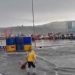 Fuertes marejadas: agua llegó hasta el terminal pesquero de San Antonio