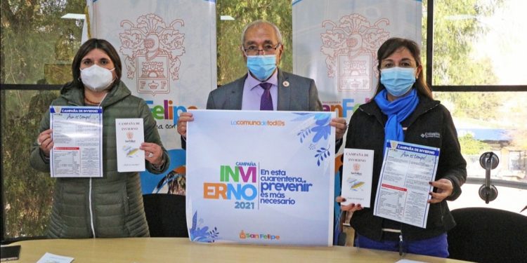 Municipalidad de San Felipe lanzó campaña “Invierno 2021” y comprometió la limpieza de esteros para evitar emergencias
