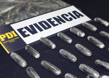 PDI La Calera detuvo a sujetos con más de 5 mil gramos de cocaína en ovoides