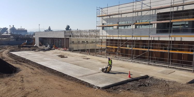 Obras del nuevo Hospital San José de Casablanca alcanzan más de un 60% de avance