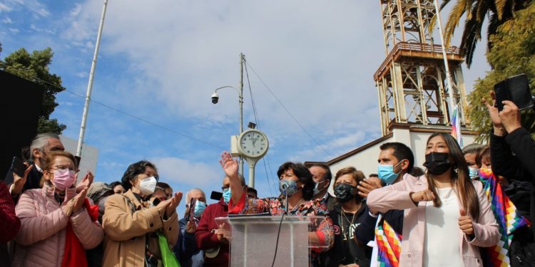 Se decidió: Yasna Provoste lanzó su candidatura presidencial en su natal Vallenar