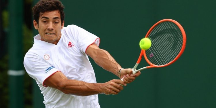 Cristian Garín no pudo ante el poderío de Novak Djokovic y se despidió en octavos de Wimbledon