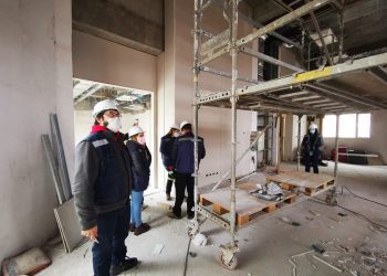 Casablanca: equipo directivo y dirigentes gremiales del Hospital San José inician etapa de visitas a las obras del futuro establecimiento