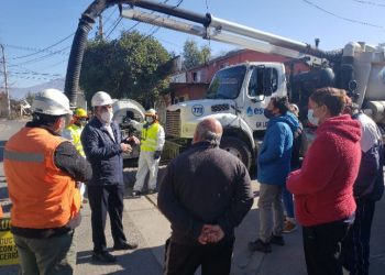 Avanzan mantenimientos preventivos para un invierno seguro en el Valle de Aconcagua