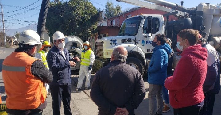 Avanzan mantenimientos preventivos para un invierno seguro en el Valle de Aconcagua