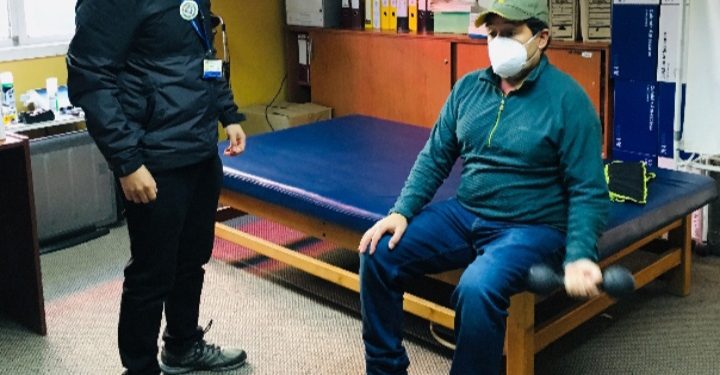 En Hospital Víctor Hugo Möll de Cabildo inician programa de rehabilitación a pacientes secuelados post COVID