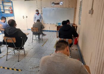 Internos de la cárcel de Limache retornaron a clases presenciales
