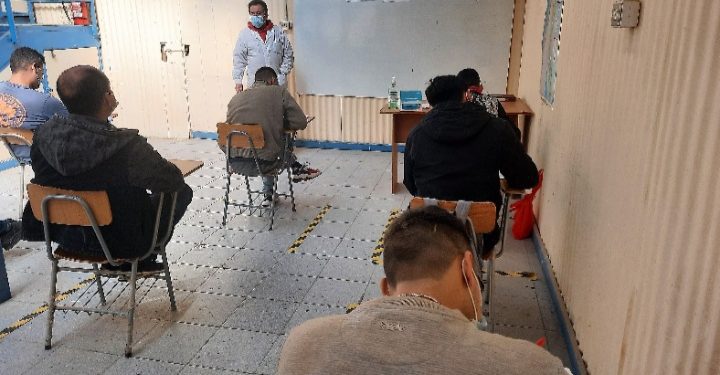 Internos de la cárcel de Limache retornaron a clases presenciales