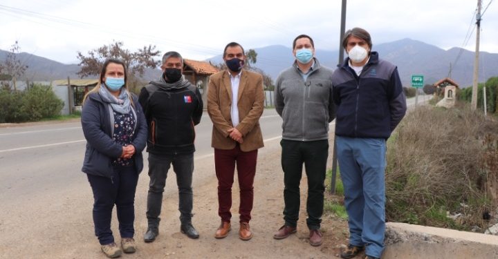 Alcaldes de La Ligua y Cabildo gestionan con Obras Públicas y Vialidad regional mejoras en la seguridad de la Ruta E-35