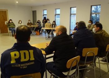 Desarrollan reunión de Seguridad Pública en Villa Santo Domingo de La Calera