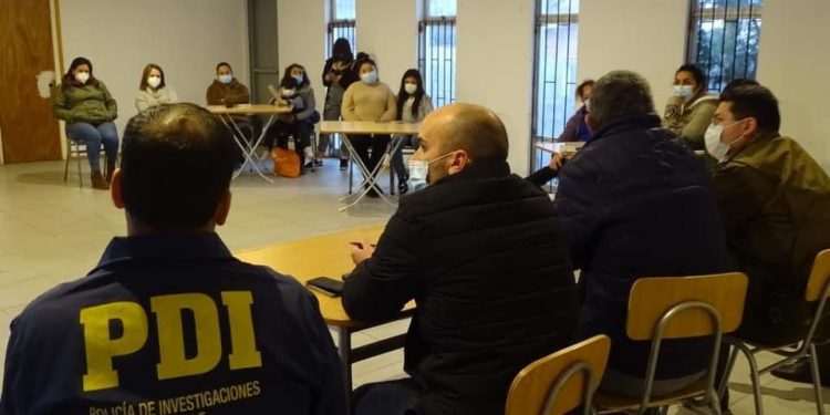 Desarrollan reunión de Seguridad Pública en Villa Santo Domingo de La Calera