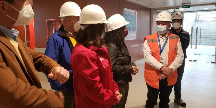 San Antonio: obras del nuevo Hospital Claudio Vicuña alcanzan un 89% de avance