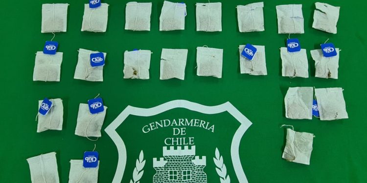 Mujer intentó ingresar marihuana en bolsitas de té a la cárcel de Quillota para «El Chupacabras»