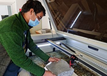 Putaendo: artesano en piedra y mármol recibe apoyo y asesoría tecnológica