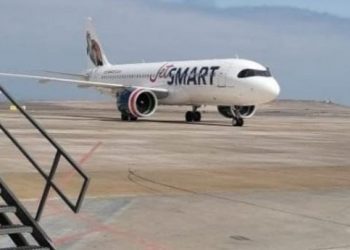 Por falla técnica avión Jetsmart debe aterrizar de emergencia en Iquique