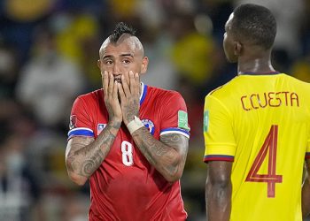 Chile perdió ante Colombia y puso en duda su clasificación al Mundial de Qatar 2022