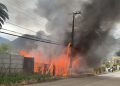 Vivienda resulta completamente quemada a causa de incendio intencional en Hijuelas