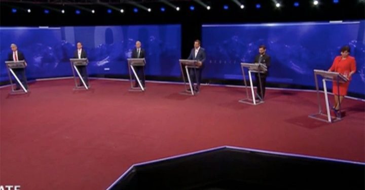 Anoche se realizó el segundo debate presidencial televisado